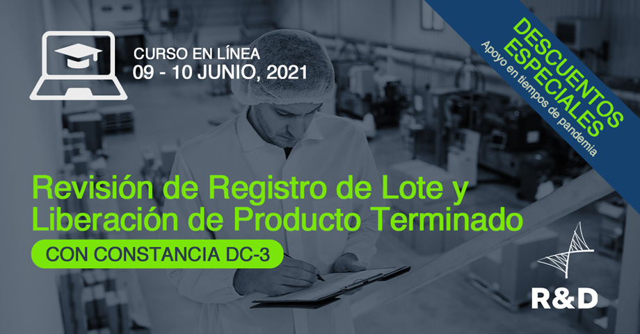 Revisión de Registro de Lote y Liberación de Producto Terminado