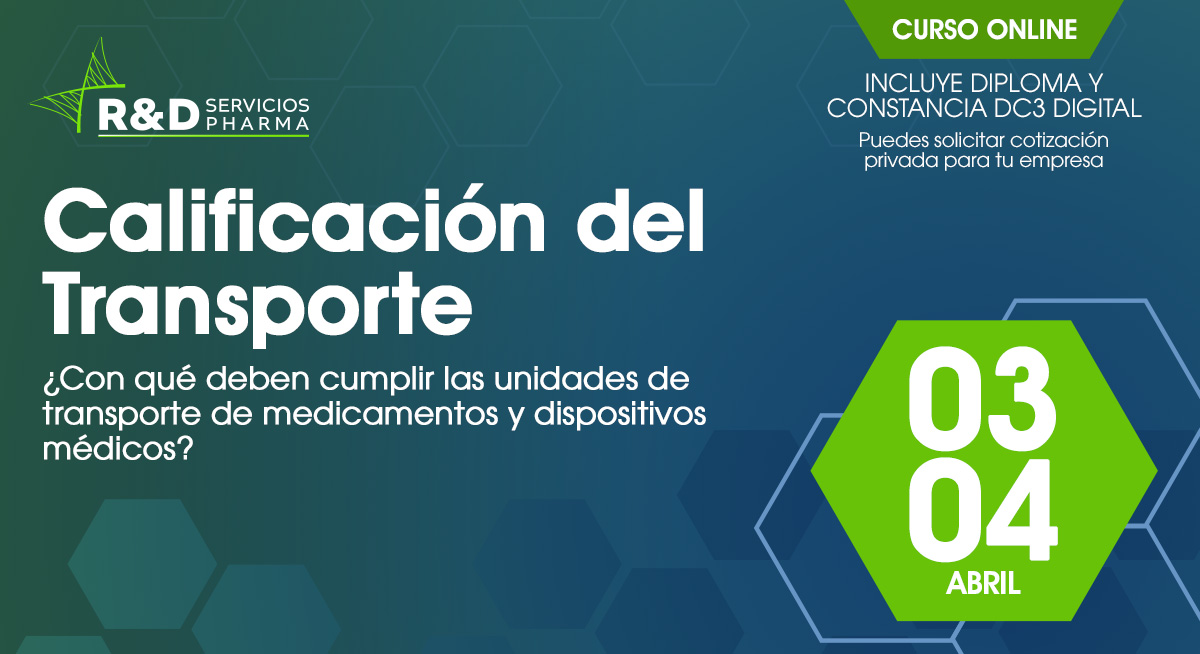 Calificación del transporte : ¿con qué debe cumplir las unidades de transporte de medicamentos y dispositivos médicos?