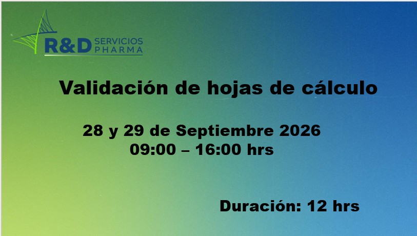 Validación de hojas de cálculo - SEP 26
