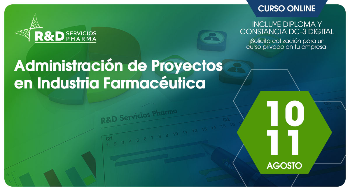 Administración de proyectos en Industria Farmacéutica - Ago 26