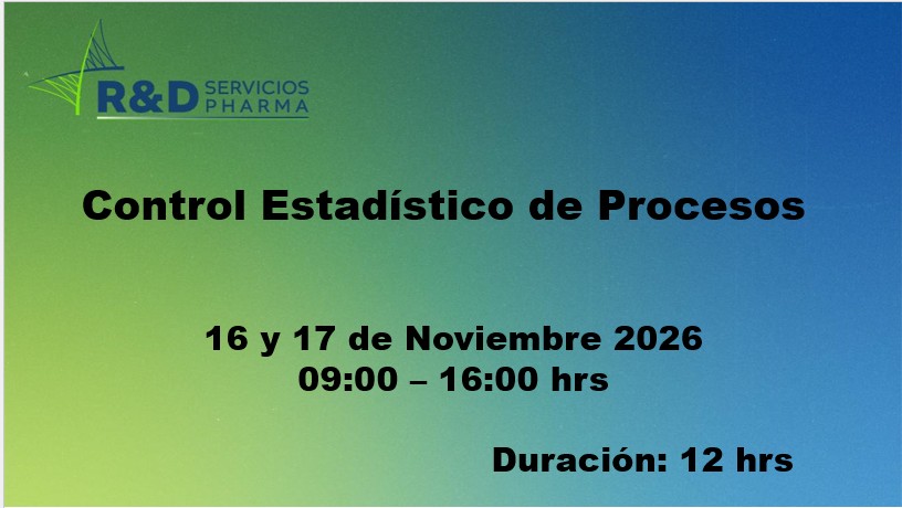 Control Estadístico de Procesos - NOV-26