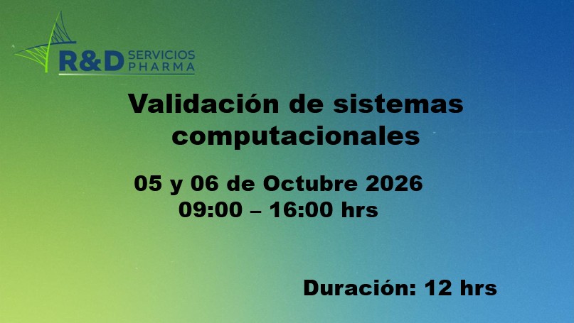 Validación de sistemas computacionales - SEP 26