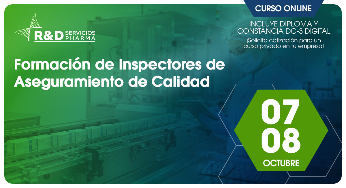 Formación de Inspectores de Aseguramiento de Calidad - OCT 26